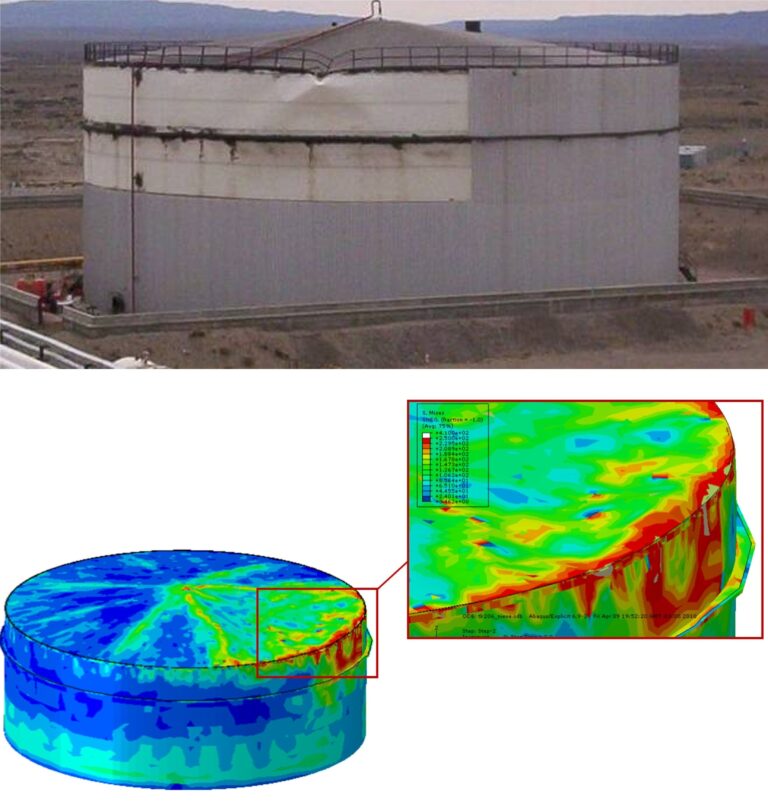 Tank deformation analysis